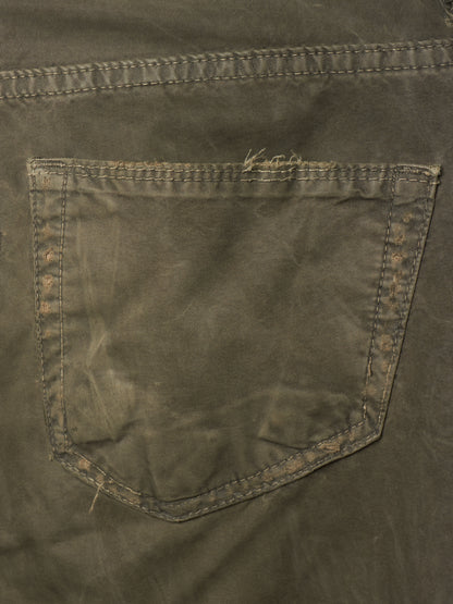 Rick Owens DRKSHDW AW05 "EXPLODER" DUST Distressed Skinny Denim