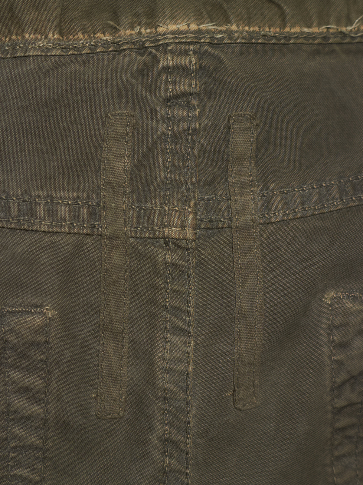 Rick Owens DRKSHDW AW05 "EXPLODER" DUST Distressed Skinny Denim