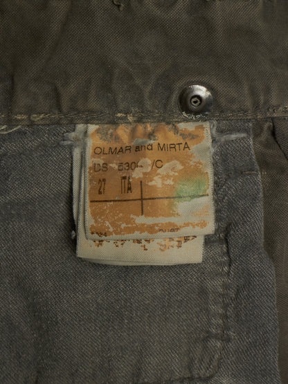 Rick Owens DRKSHDW AW05 "EXPLODER" DUST Distressed Skinny Denim