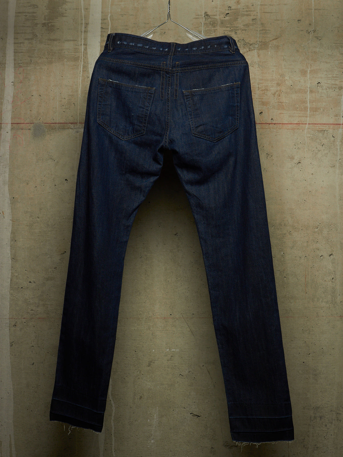 Rick Owens DRKSHDW AW08 "STAG" Dark Indigo ‘Berlin Cut’ Skinny Denim