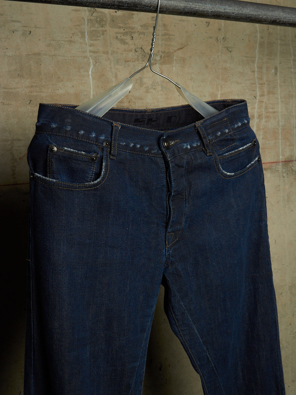 Rick Owens DRKSHDW AW08 "STAG" Dark Indigo ‘Berlin Cut’ Skinny Denim