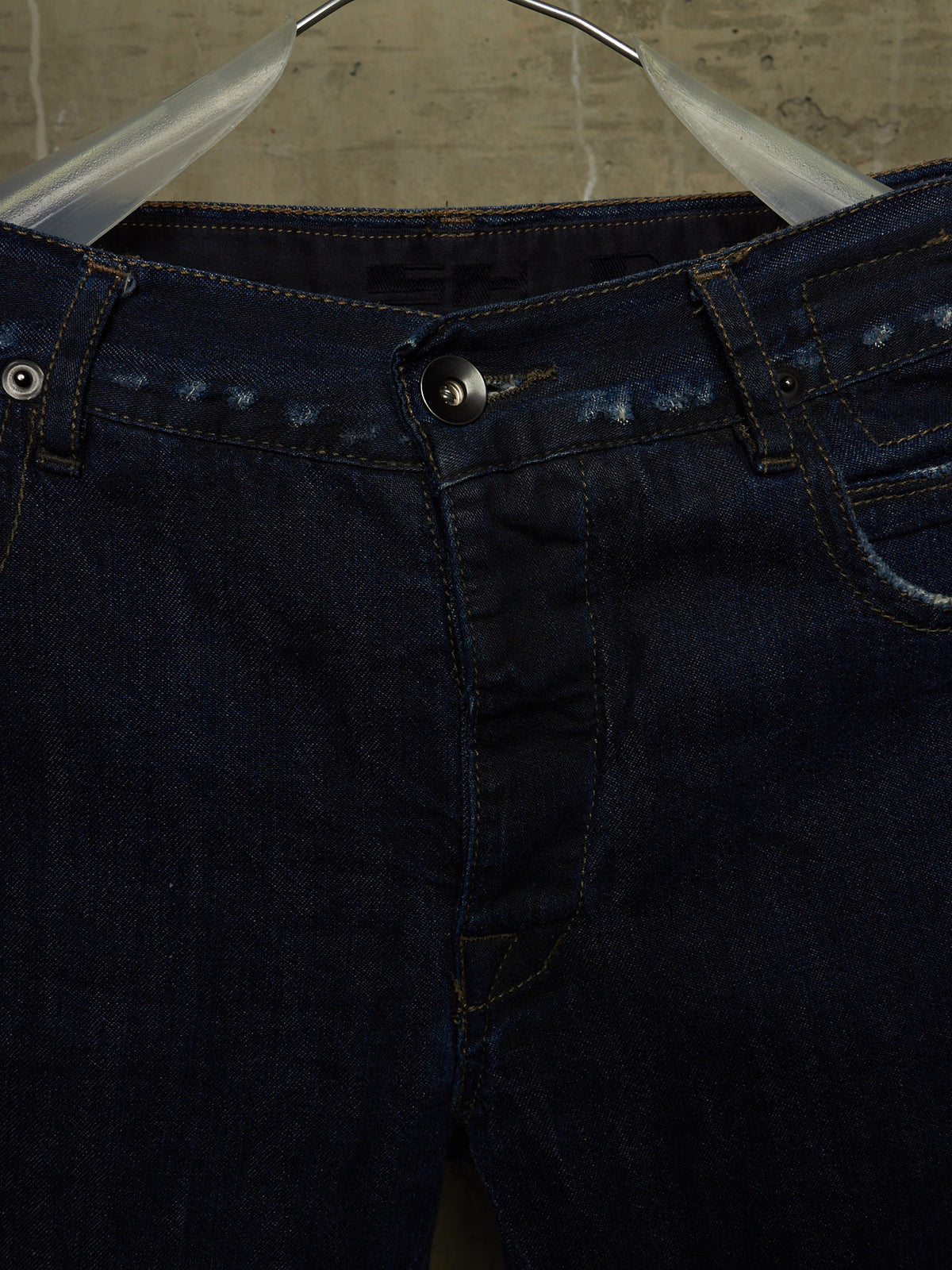 Rick Owens DRKSHDW AW08 "STAG" Dark Indigo ‘Berlin Cut’ Skinny Denim