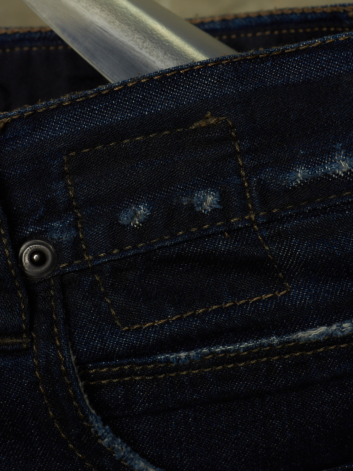 Rick Owens DRKSHDW AW08 "STAG" Dark Indigo ‘Berlin Cut’ Skinny Denim