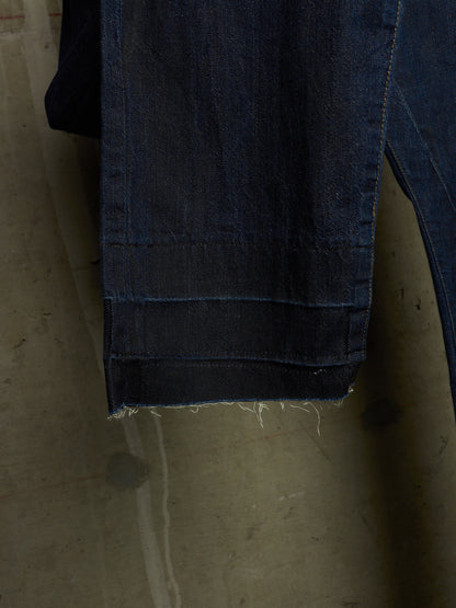 Rick Owens DRKSHDW AW08 "STAG" Dark Indigo ‘Berlin Cut’ Skinny Denim