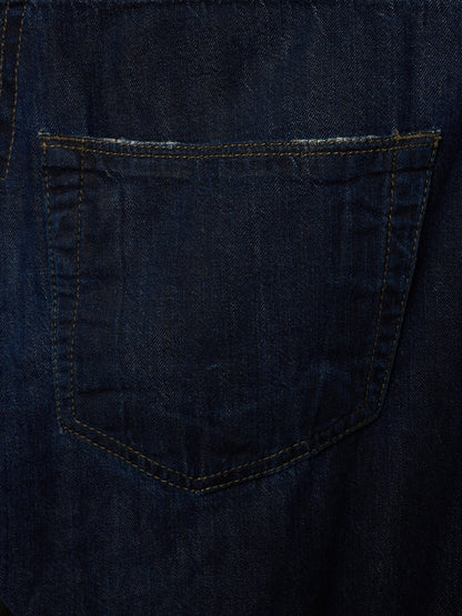Rick Owens DRKSHDW AW08 "STAG" Dark Indigo ‘Berlin Cut’ Skinny Denim