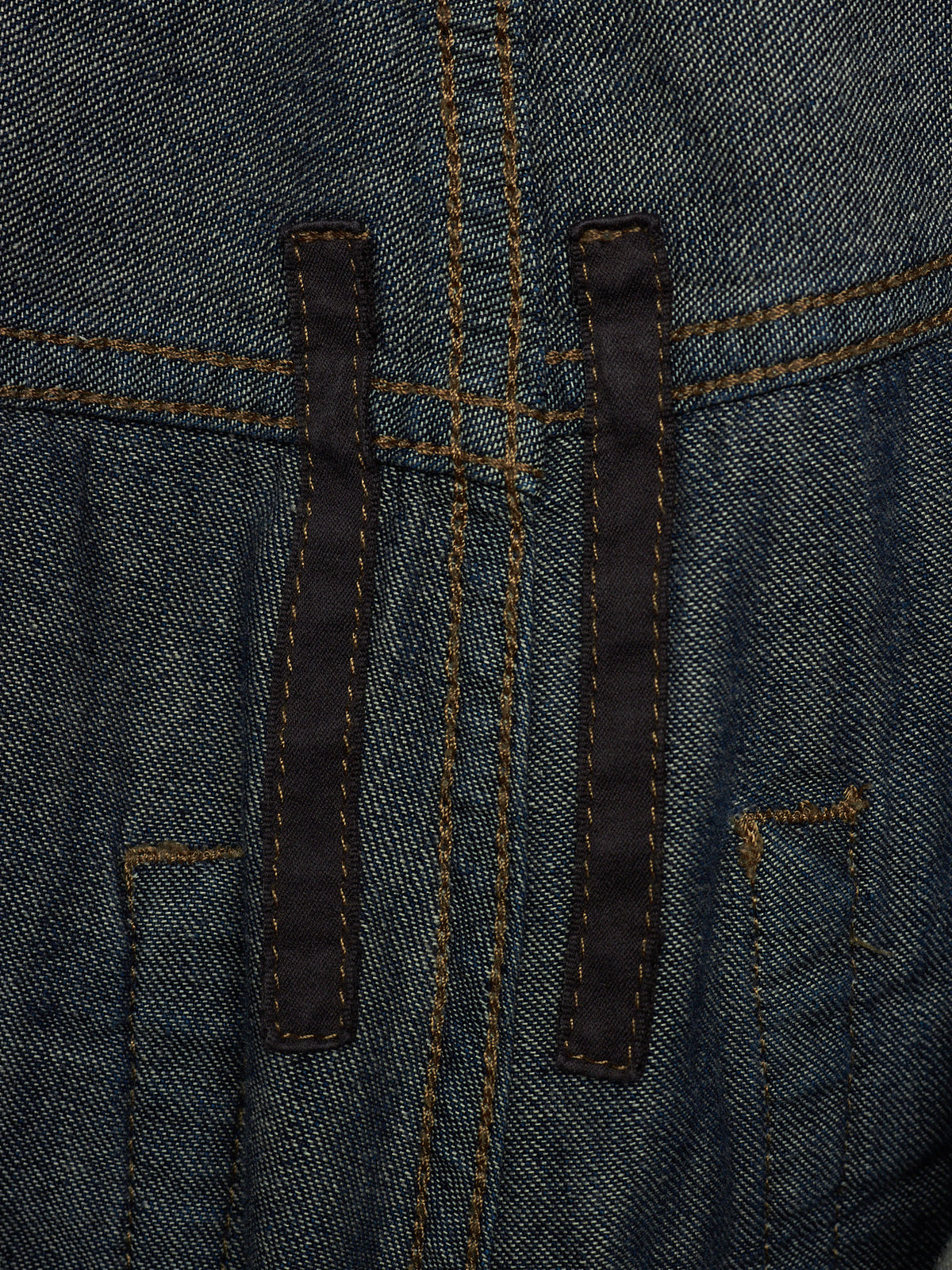 Rick Owens DRKSHDW AW08 "STAG" Dark Indigo ‘Berlin Cut’ Skinny Denim