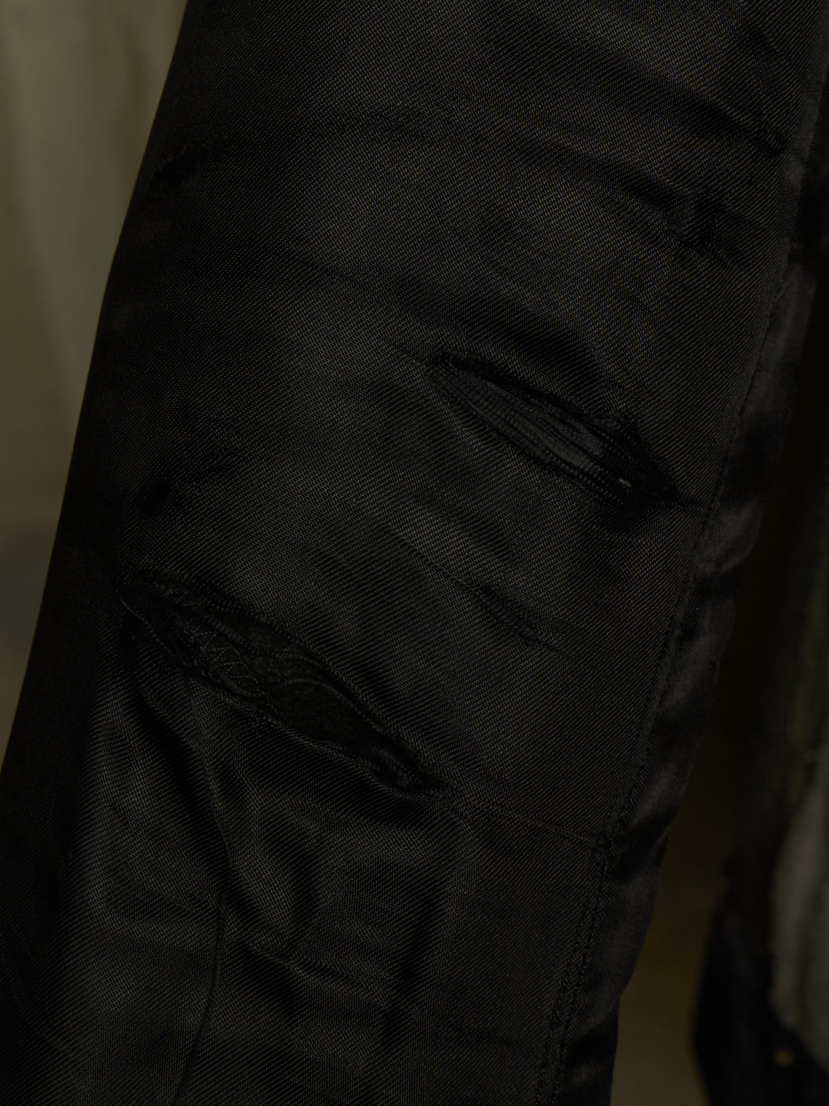 Rick Owens DRKSHDW AW11 "LIMO" BLUE BLACK Hybrid Slave Denim Jacket