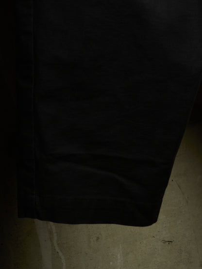 Rick Owens DRKSHDW AW16 "MASTODON" Black Protruding Pockets Drop-Crotch Cargo Capris
