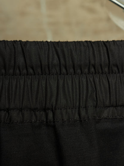 Rick Owens DRKSHDW AW16 "MASTODON" Black Protruding Pockets Drop-Crotch Cargo Capris
