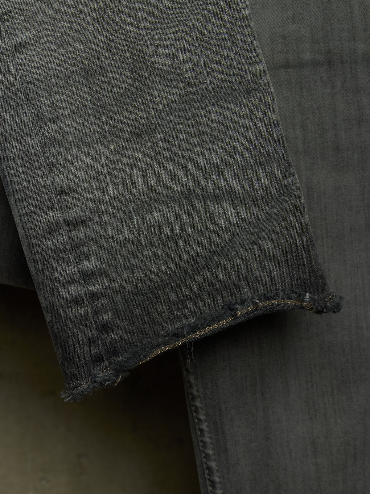 Rick Owens DRKSHDW AW20 "PERFORMA" BACTERIA Grey 'Tyrone Cut' Stretch Skinny Denim (28)