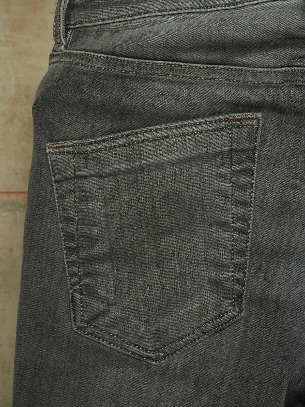 Rick Owens DRKSHDW AW20 "PERFORMA" BACTERIA Grey 'Tyrone Cut' Stretch Skinny Denim (28)