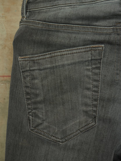 Rick Owens DRKSHDW AW20 "PERFORMA" BACTERIA Grey 'Tyrone Cut' Stretch Skinny Denim (28)