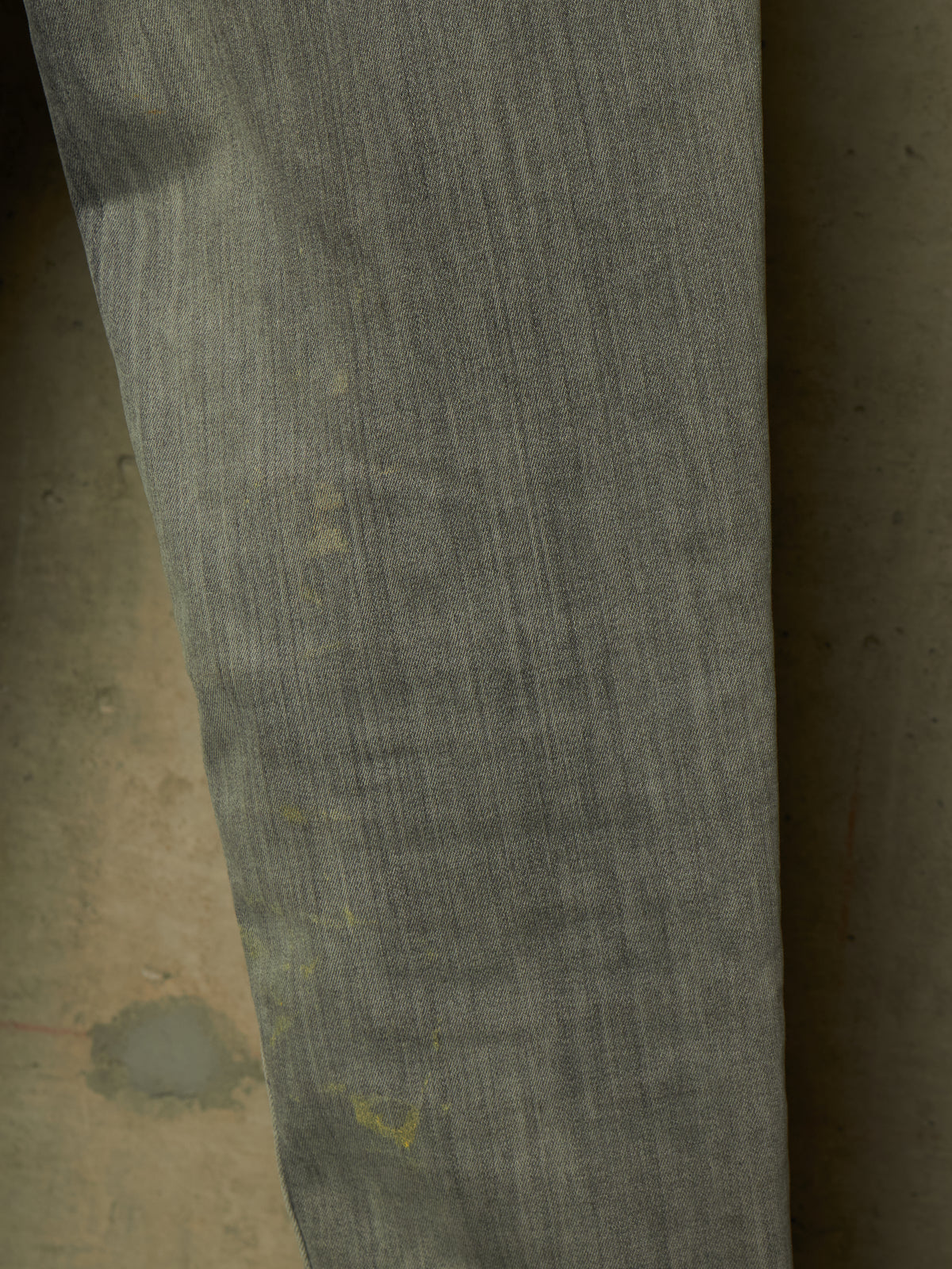 Rick Owens DRKSHDW AW20 "PERFORMA" BACTERIA Grey 'Tyrone Cut' Stretch Skinny Denim (29)
