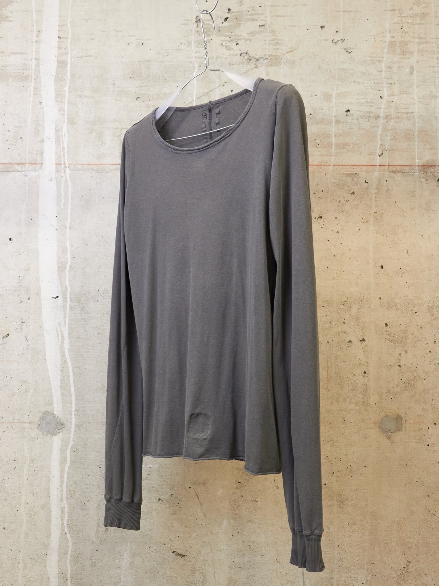 Rick Owens DRKSHDW SS06 "TUNGSTEN" DRKSHADOW Rolled Hem Long-sleeves