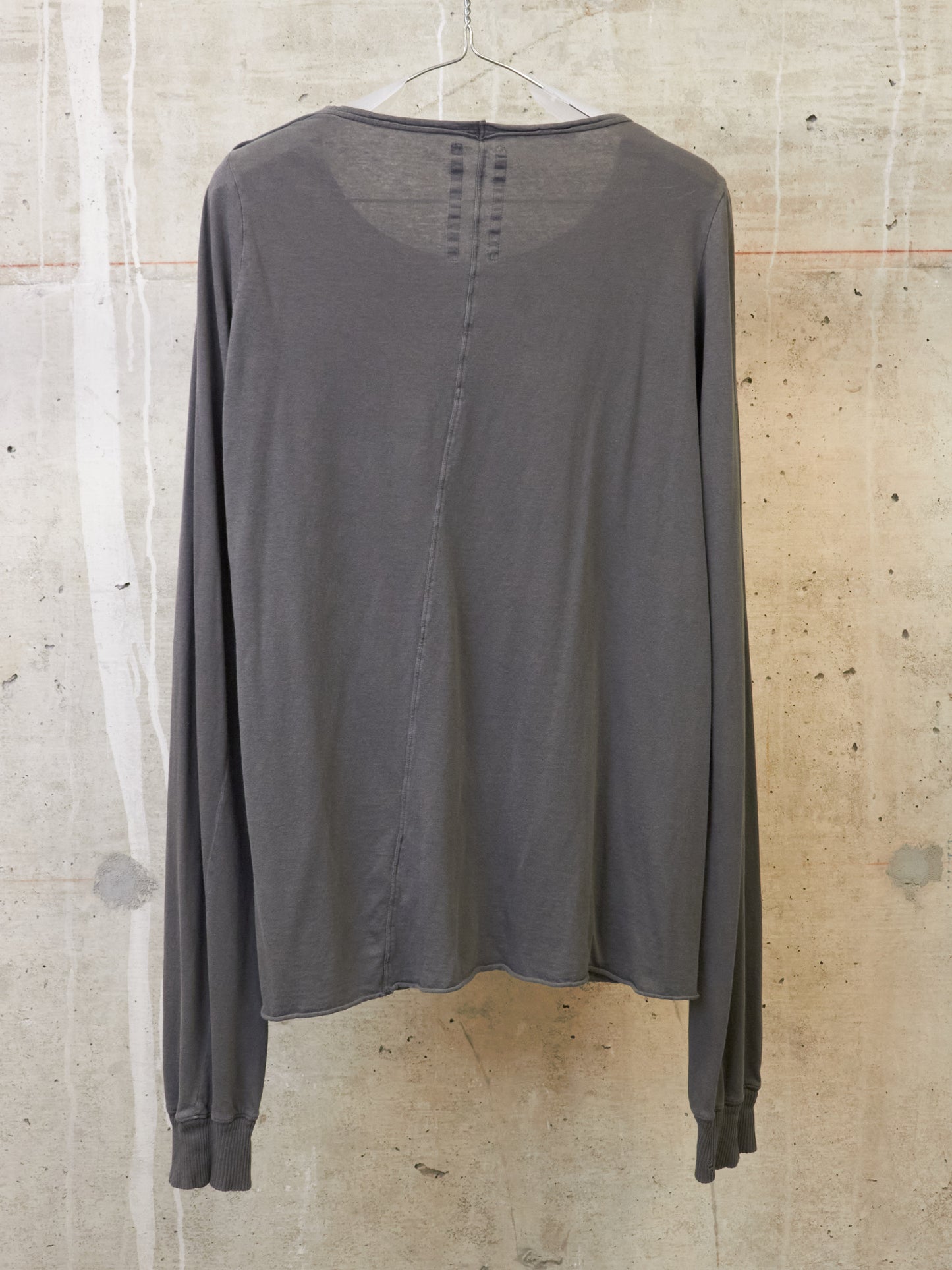 Rick Owens DRKSHDW SS06 "TUNGSTEN" DRKSHADOW Rolled Hem Long-sleeves