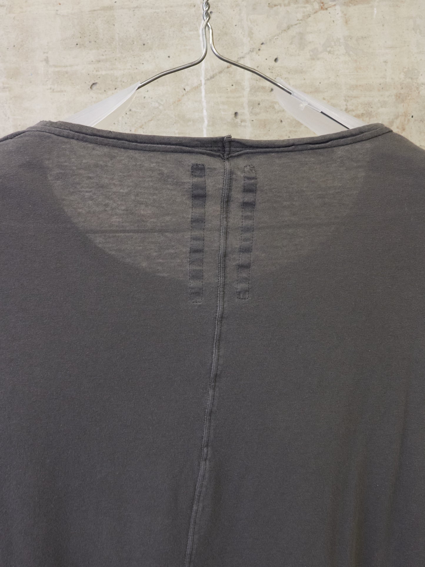Rick Owens DRKSHDW SS06 "TUNGSTEN" DRKSHADOW Rolled Hem Long-sleeves