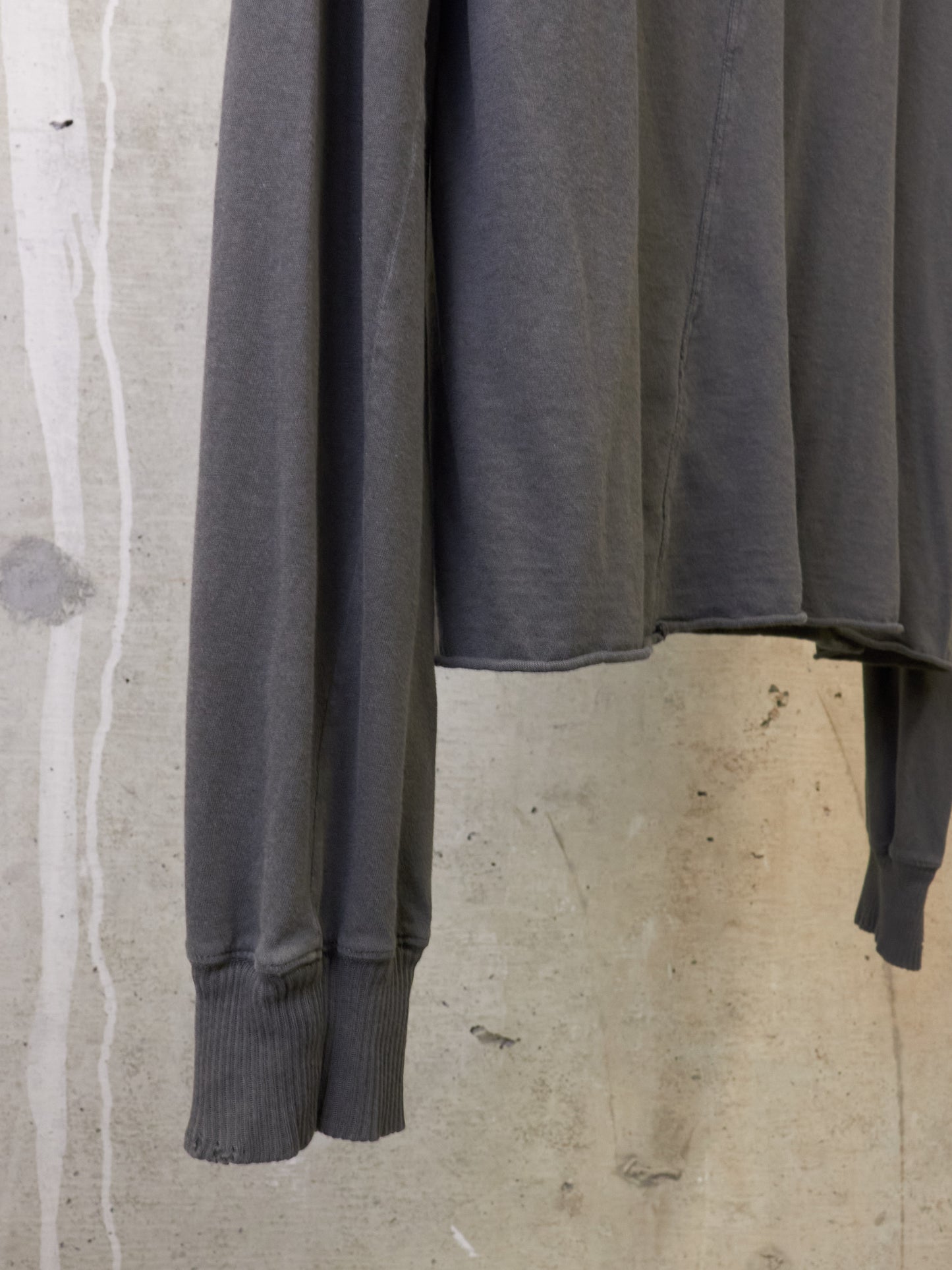 Rick Owens DRKSHDW SS06 "TUNGSTEN" DRKSHADOW Rolled Hem Long-sleeves