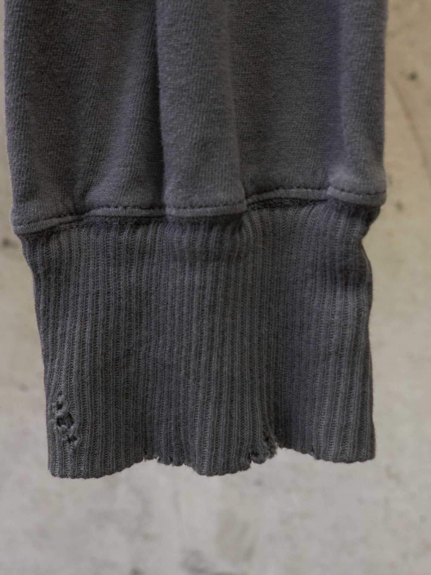 Rick Owens DRKSHDW SS06 "TUNGSTEN" DRKSHADOW Rolled Hem Long-sleeves