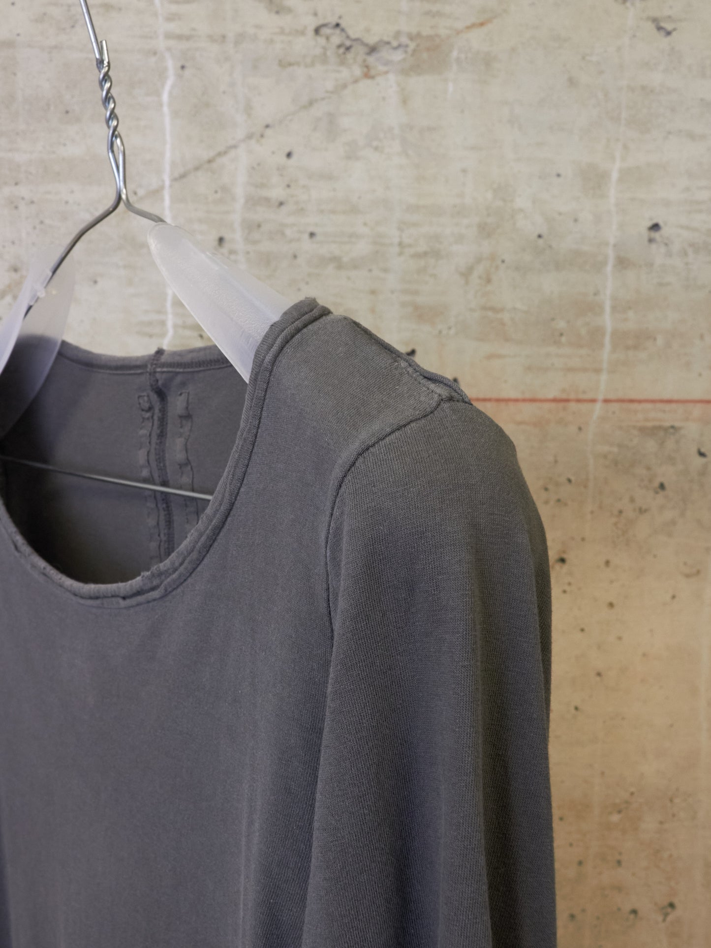 Rick Owens DRKSHDW SS06 "TUNGSTEN" DRKSHADOW Rolled Hem Long-sleeves