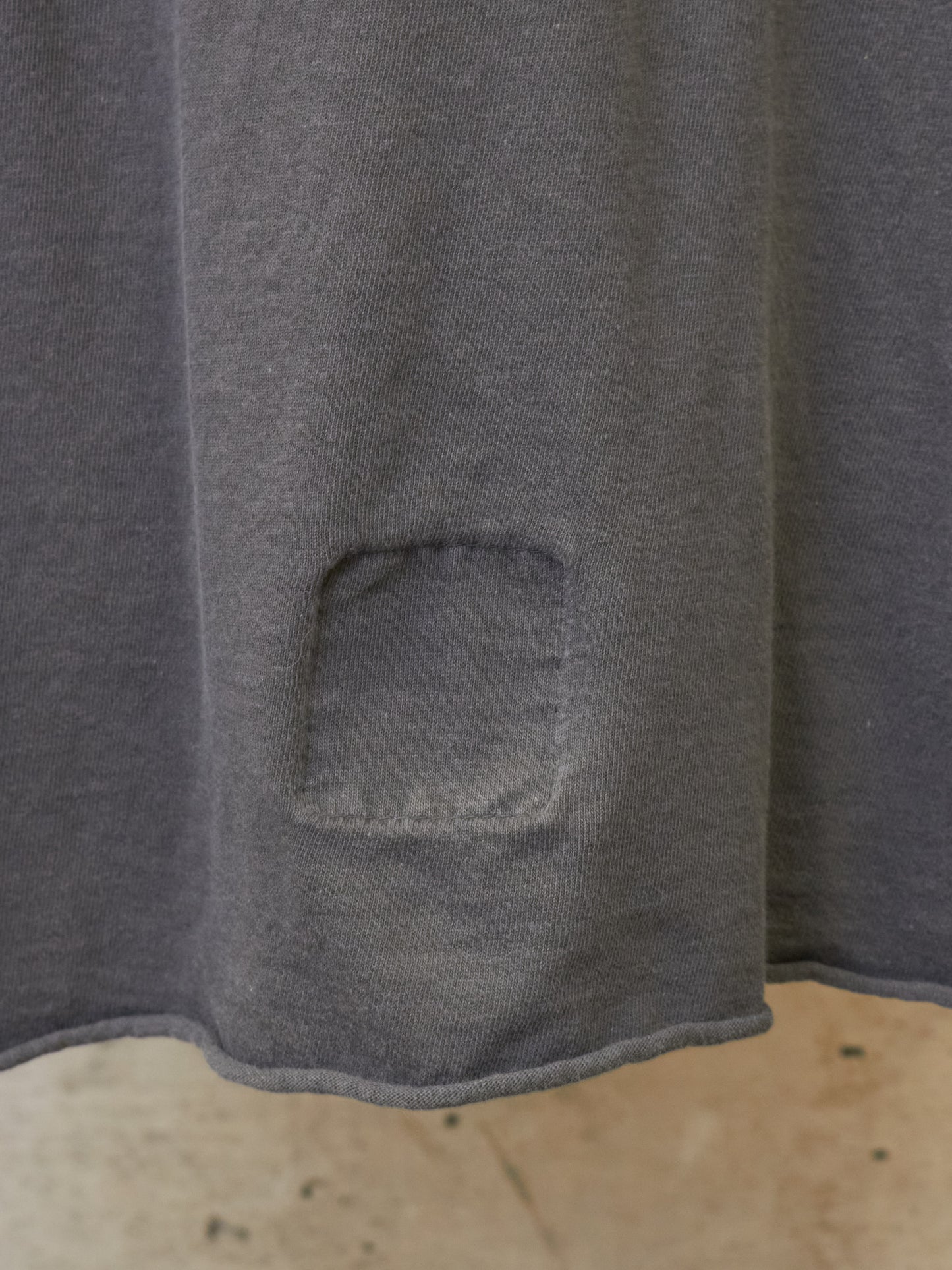 Rick Owens DRKSHDW SS06 "TUNGSTEN" DRKSHADOW Rolled Hem Long-sleeves