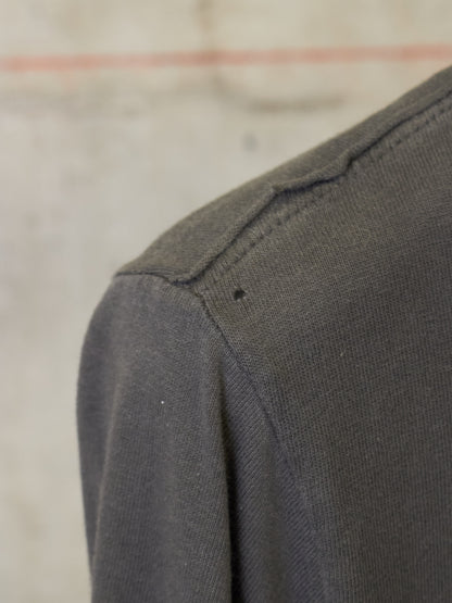 Rick Owens DRKSHDW SS06 "TUNGSTEN" DRKSHADOW Rolled Hem Long-sleeves