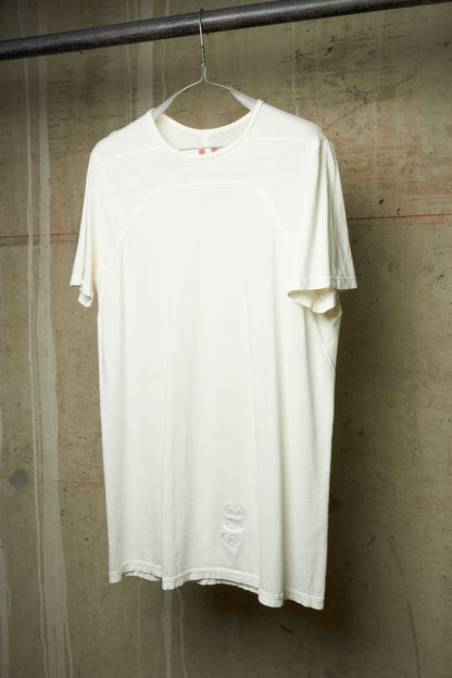 Rick Owens DRKSHDW 00s White Longline T-shirt