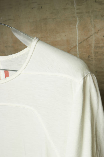 Rick Owens DRKSHDW 00s White Longline T-shirt
