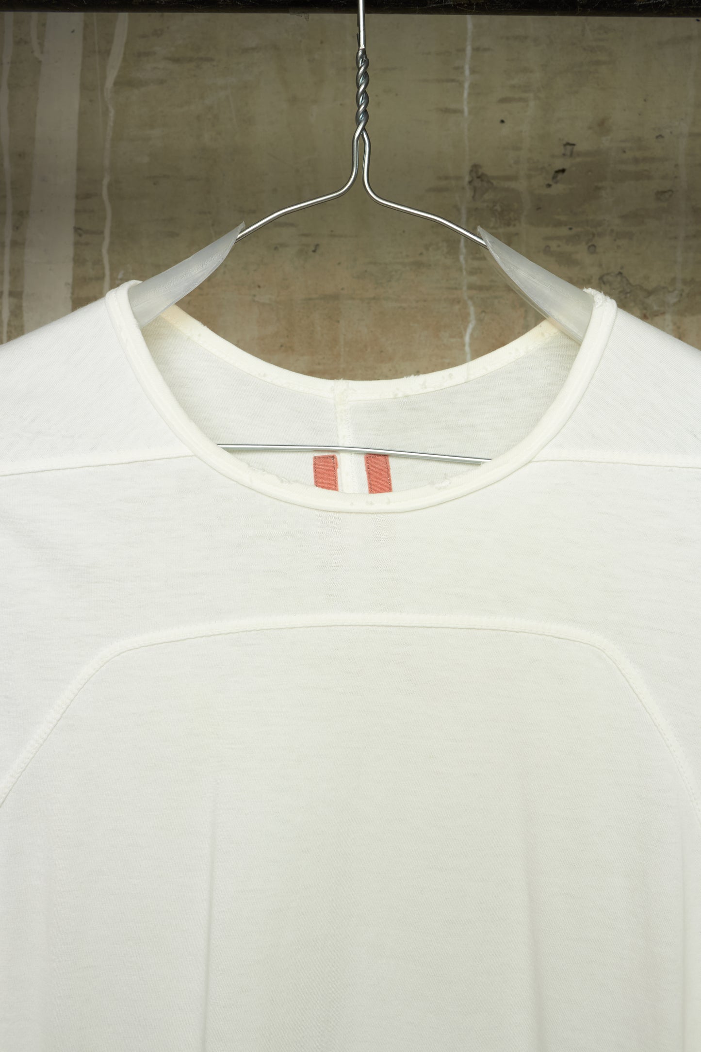 Rick Owens DRKSHDW 00s White Longline T-shirt