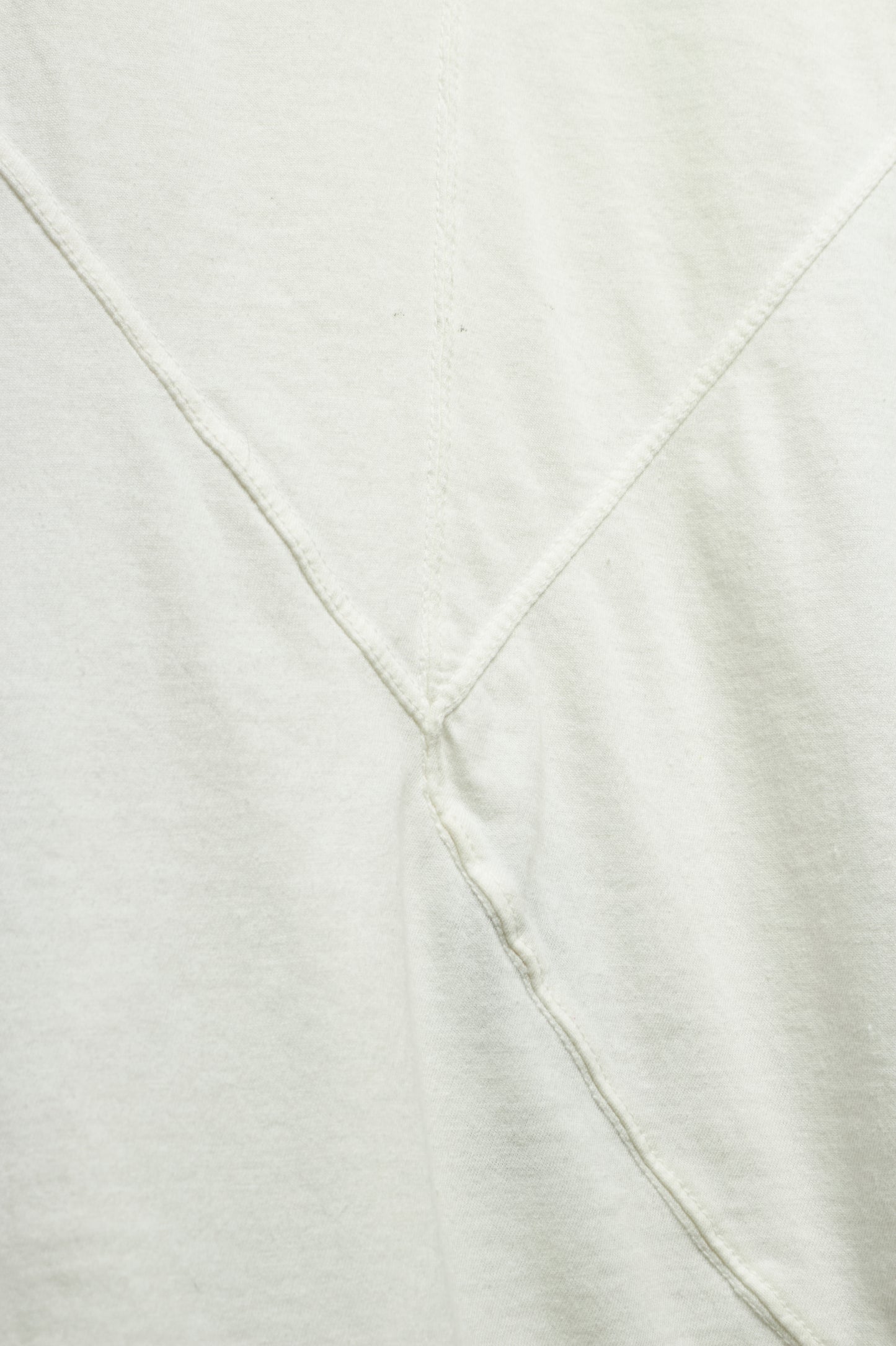 Rick Owens DRKSHDW 00s White Longline T-shirt