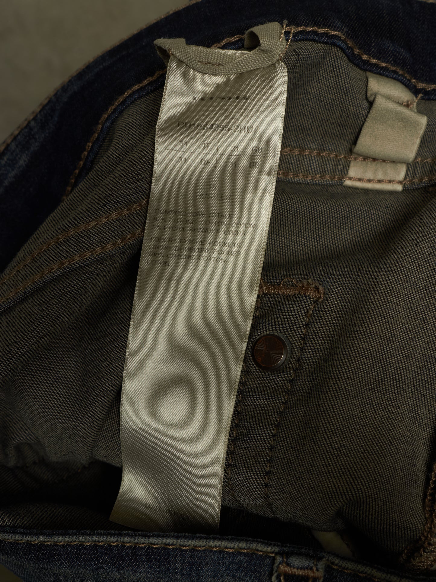 Rick Owens DRKSHDW SS19 "BABEL" HUSTLER 'Berlin Cropped Cut' Denim