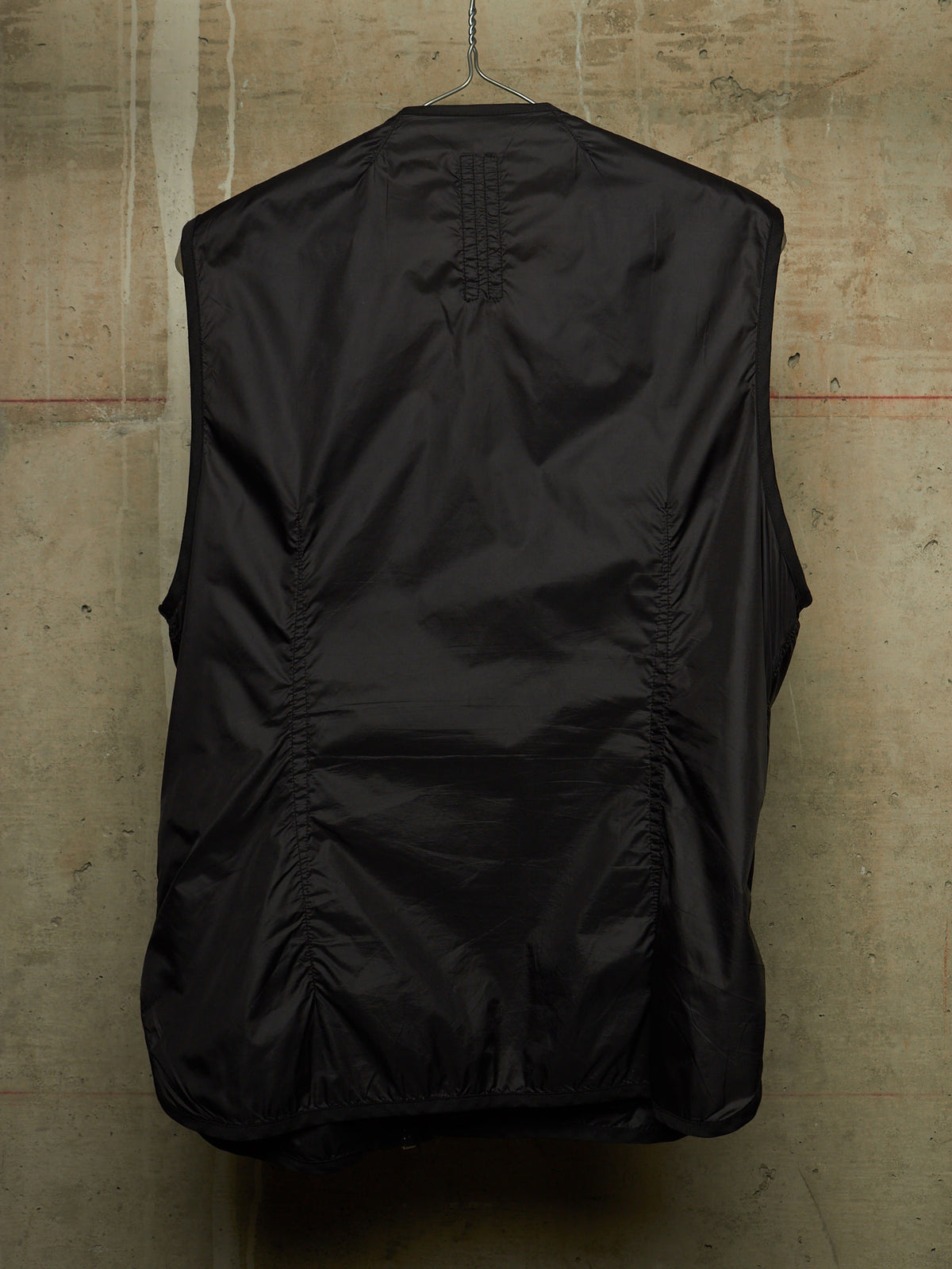 Rick Owens DRKSHDW SS15 "FAUN" Black Nylon Asymmetric Tactical Cargo Vest
