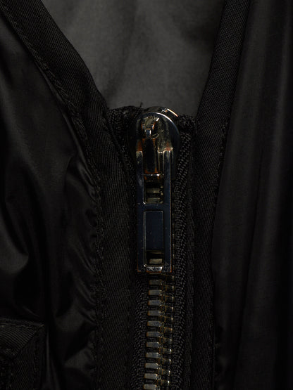 Rick Owens DRKSHDW SS15 "FAUN" Black Nylon Asymmetric Tactical Cargo Vest