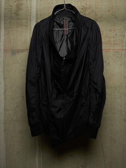 Rick Owens DRKSHDW SS16 "CYCLOPS" Black Nylon Exploder Jacket