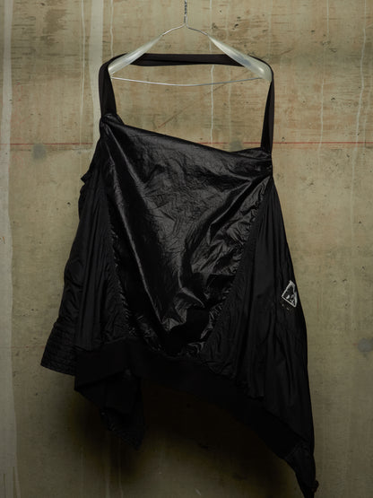 Rick Owens DRKSHDW SS16 "CYCLOPS" Black Nylon Exploder Jacket