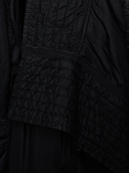 Rick Owens DRKSHDW SS16 "CYCLOPS" Black Nylon Exploder Jacket