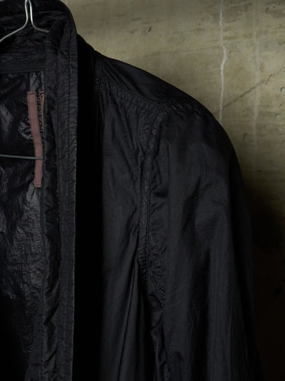 Rick Owens DRKSHDW SS16 "CYCLOPS" Black Nylon Exploder Jacket