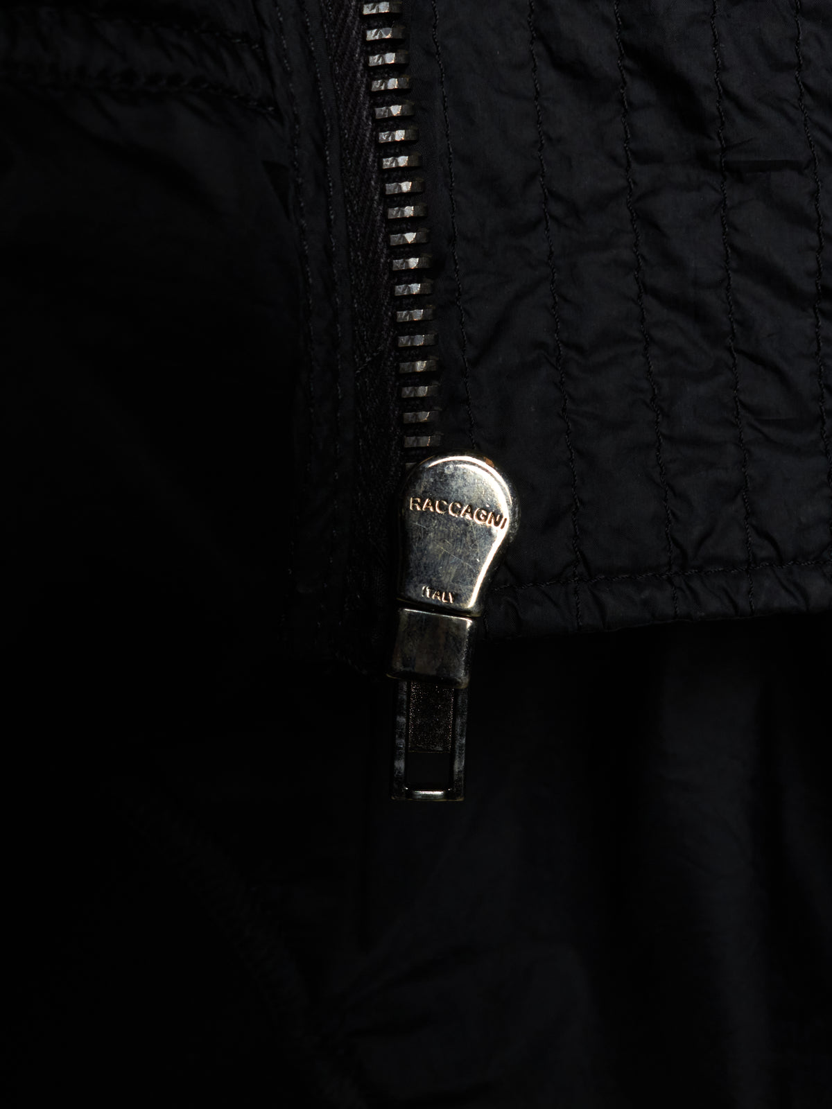 Rick Owens DRKSHDW SS16 "CYCLOPS" Black Nylon Exploder Jacket