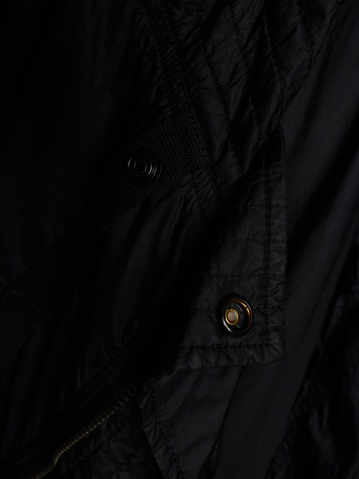 Rick Owens DRKSHDW SS16 "CYCLOPS" Black Nylon Exploder Jacket