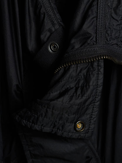 Rick Owens DRKSHDW SS16 "CYCLOPS" Black Nylon Exploder Jacket