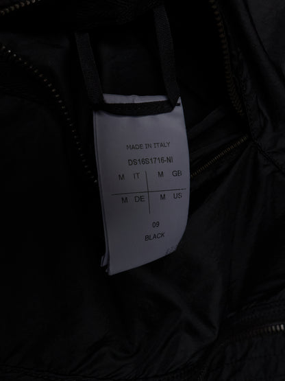 Rick Owens DRKSHDW SS16 "CYCLOPS" Black Nylon Exploder Jacket