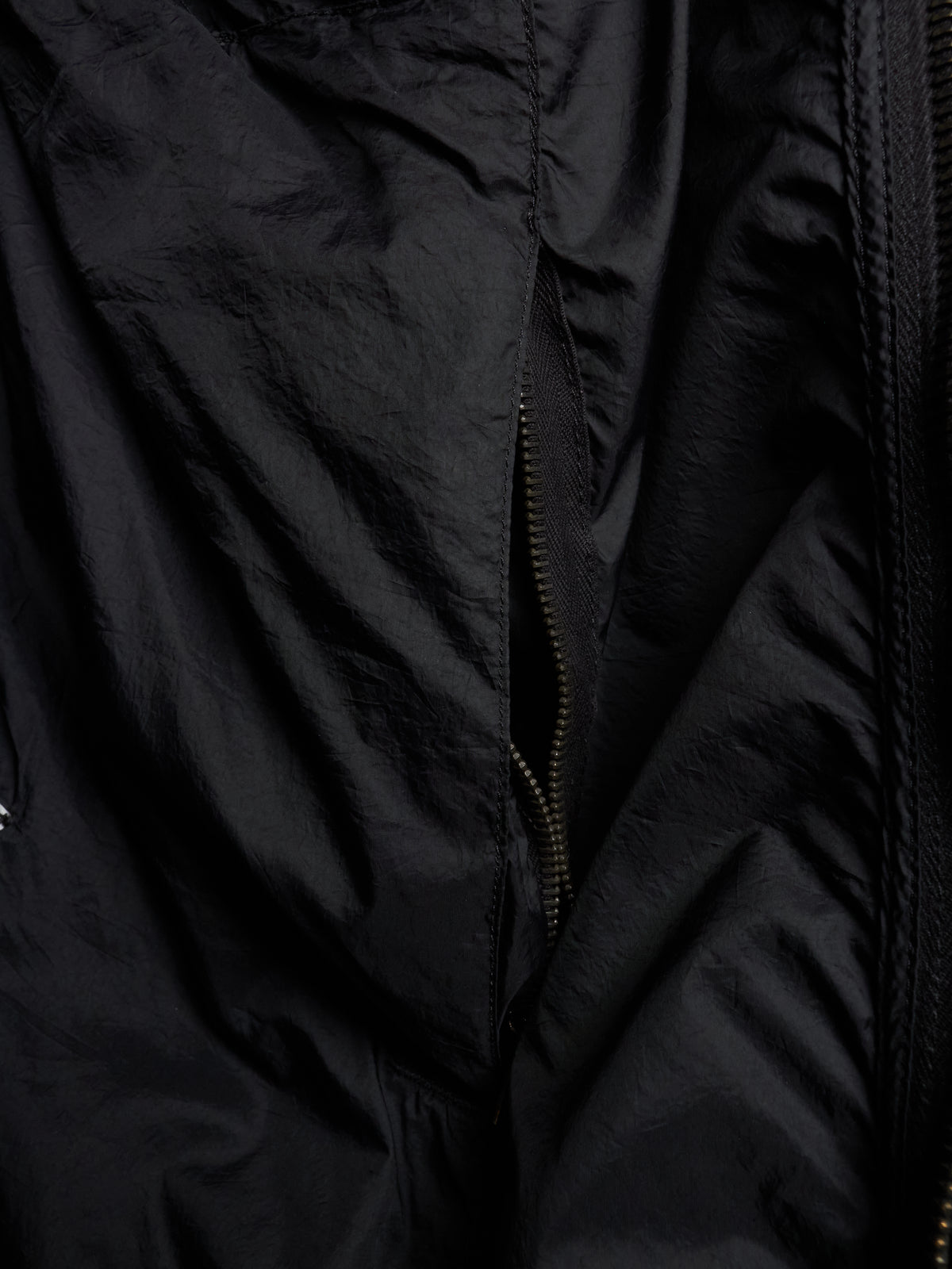 Rick Owens DRKSHDW SS16 "CYCLOPS" Black Nylon Exploder Jacket