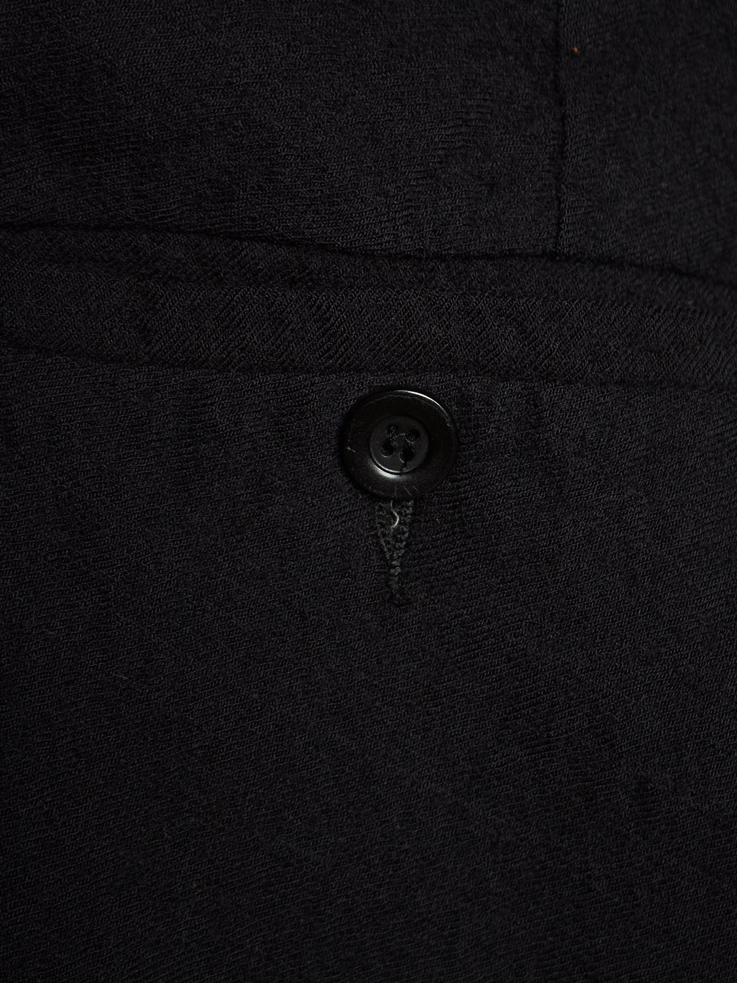 Rick Owens AW08 "STAG" Bias Cut Frayed Hem Flare Wool Trousers