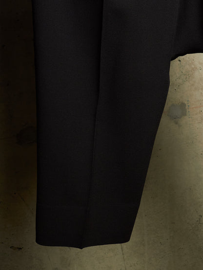 Rick Owens SS08 "CREATCH" Wool Viscose Drop-Crotch Tailored Capri Shorts