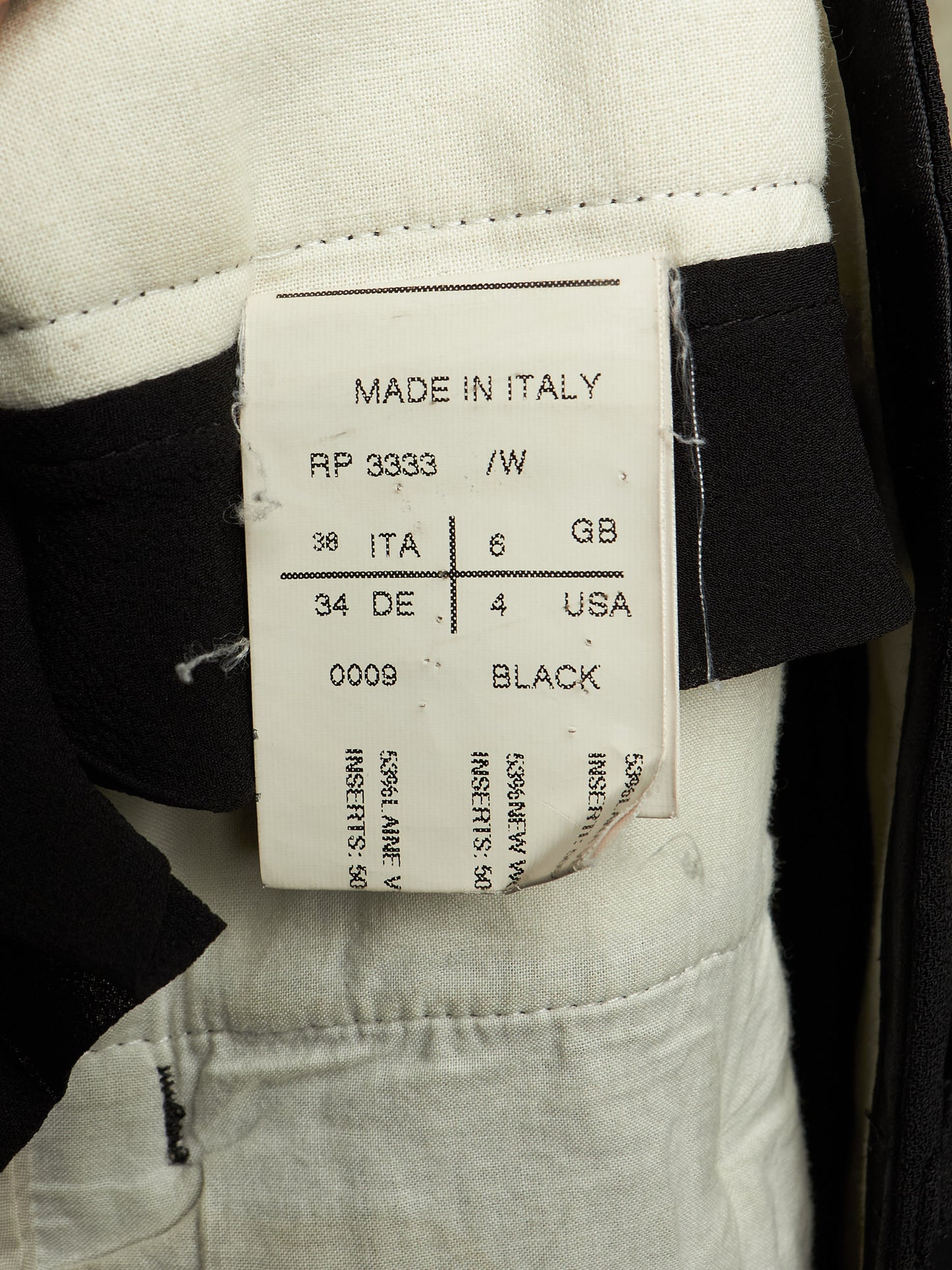 Rick Owens SS08 "CREATCH" Wool Viscose Drop-Crotch Tailored Capri Shorts