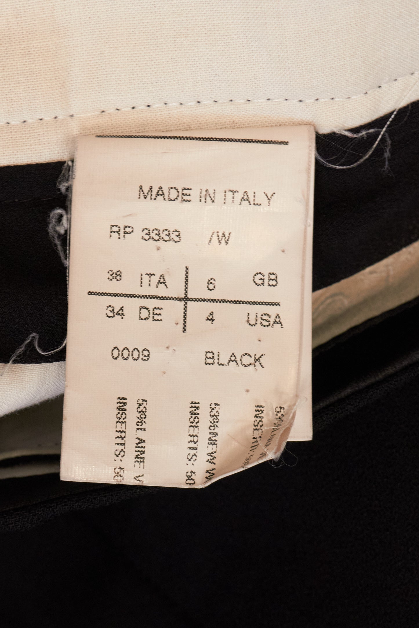 Rick Owens SS08 "CREATCH" Wool Viscose Drop-Crotch Tailored Capri Shorts