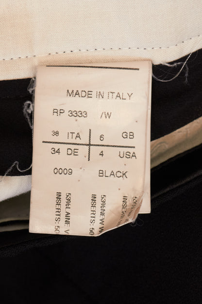 Rick Owens SS08 "CREATCH" Wool Viscose Drop-Crotch Tailored Capri Shorts