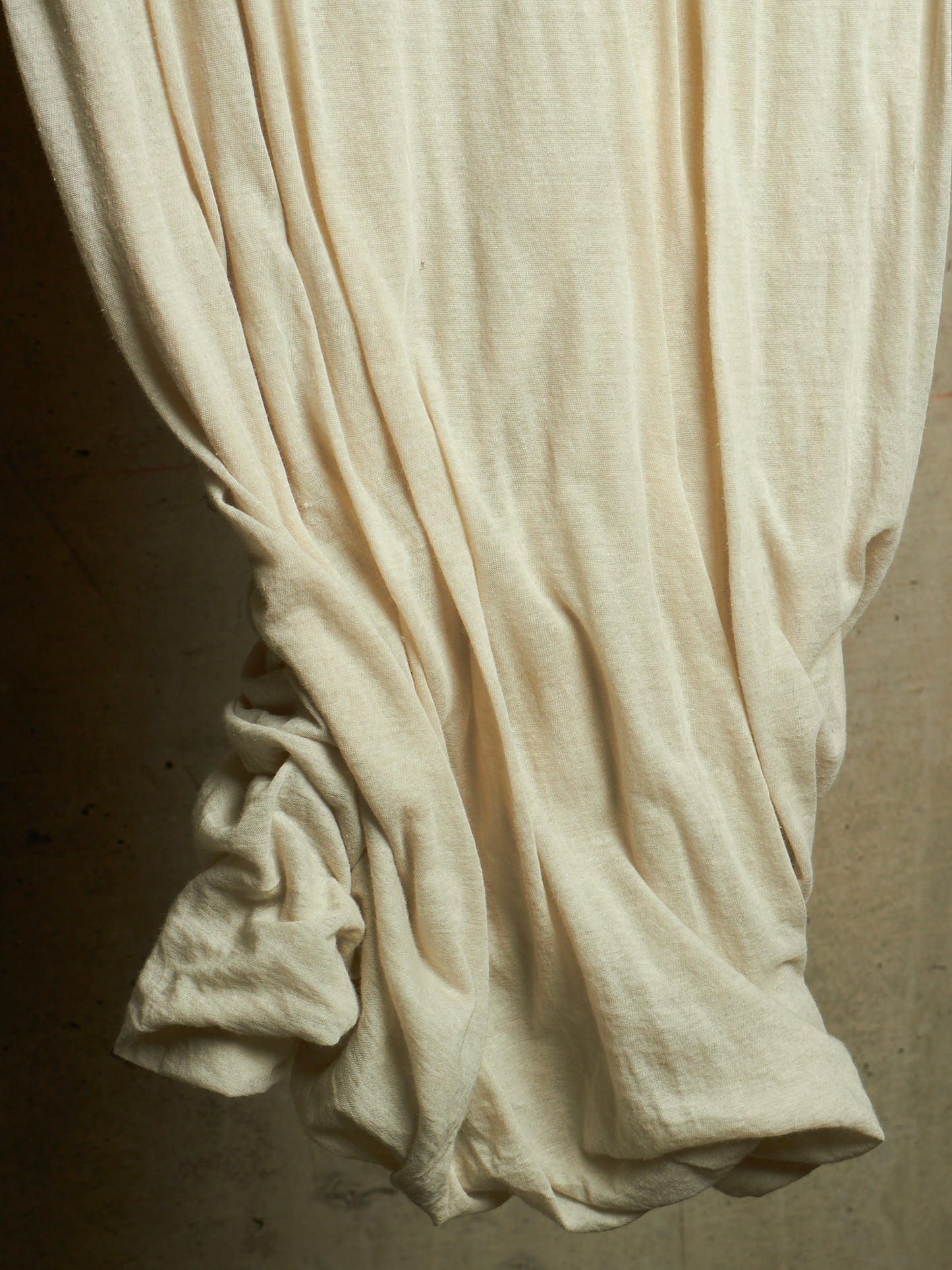 Rick Owens SS12 "NASKA" MILK Double Layered T-shirt