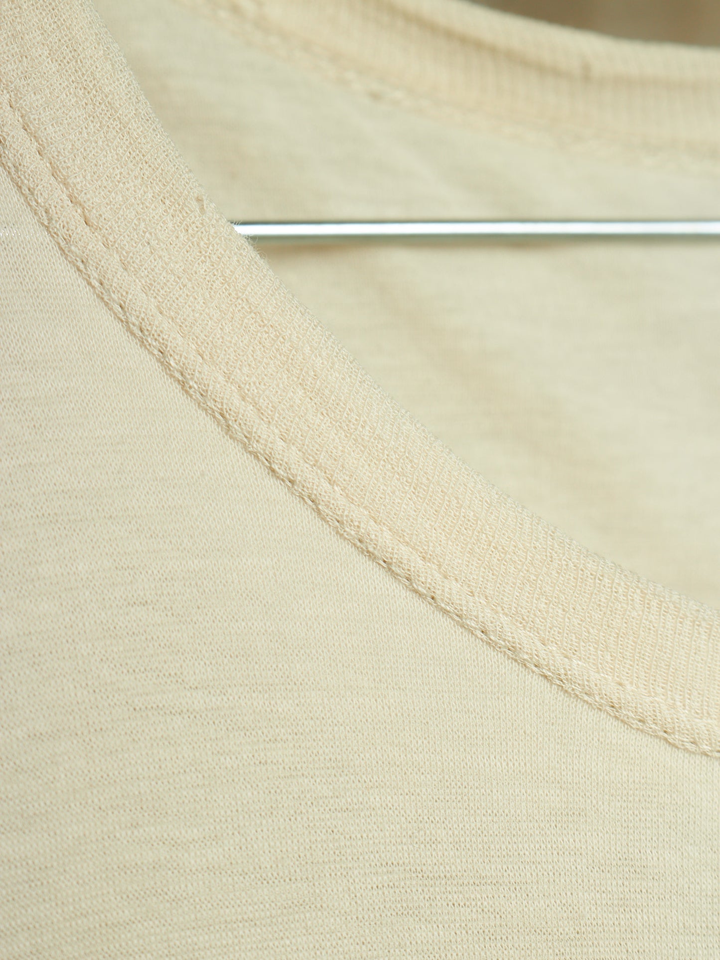 Rick Owens SS12 "NASKA" MILK Double Layered T-shirt