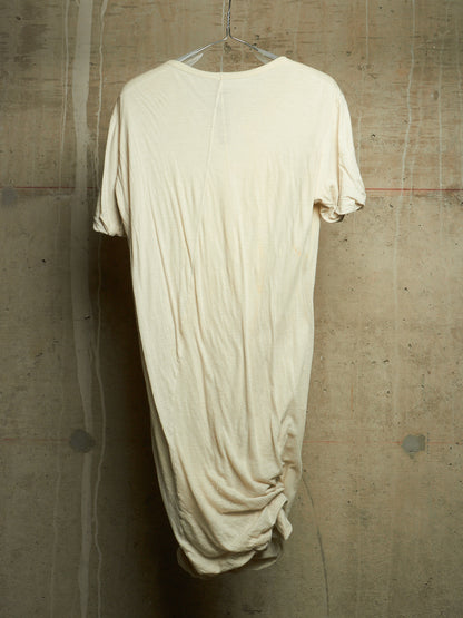 Rick Owens SS12 "NASKA" MILK Double Layered T-shirt