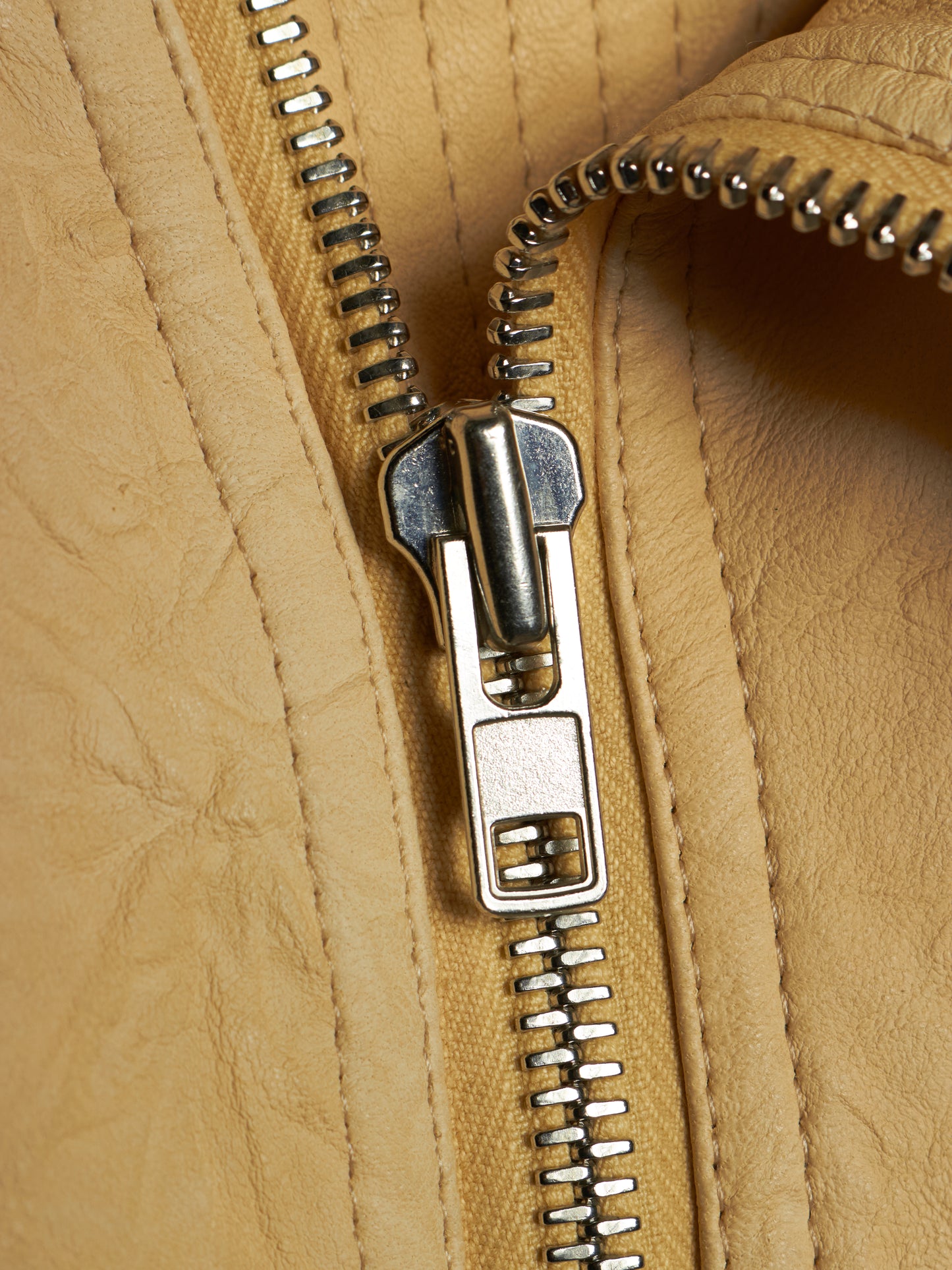 Rick Owens SS15 "FAUN" BONE Lamb Leather Molino Jacket